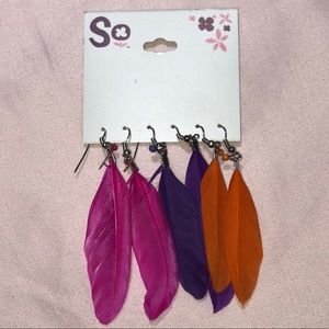 Feather Earrings